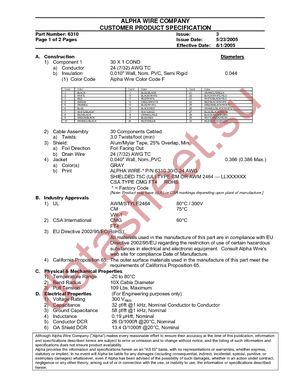 6310 SL005 datasheet  